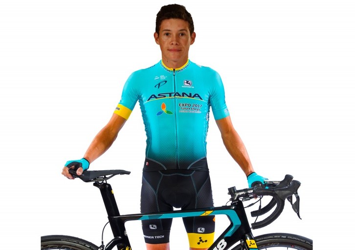 Miguel Ángel López, conocido como «Superman». (ASTANA TEAM)