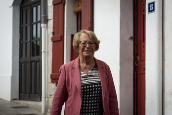 Isabelle Dubarbier tête de liste d’Aupa Ciboure. ©Guillaume Fauveau