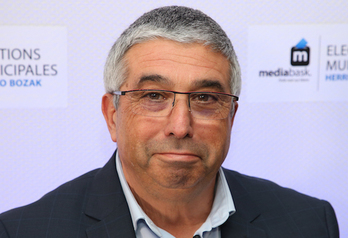 Francis Gavilan, tête de liste de "Urrugne pour tous". ©Bob EDME 