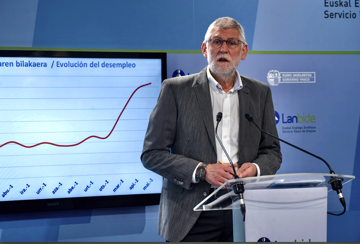 Borja Belandia, director general de Lanbide. (IREKIA)
