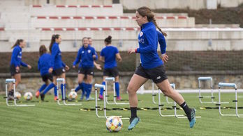 Ainhoa Álvarez llegó a Lezama hace más de una década. (Athletic Club)