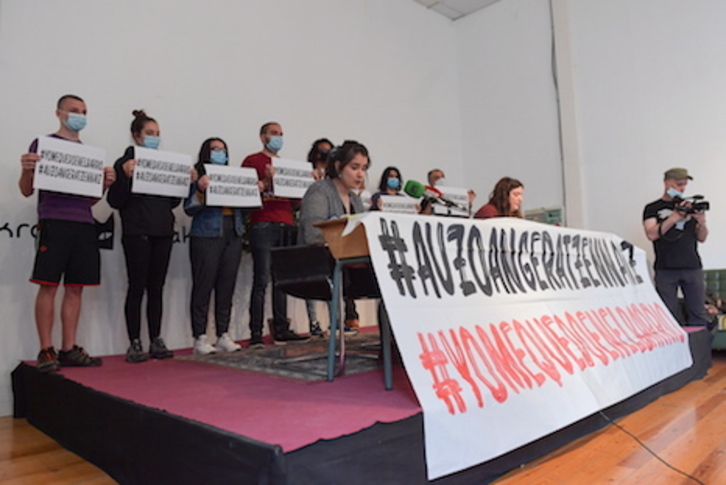 Imagen de archivo de una comparecencia de los Servicios de Acción Preventiva Comunitaria. (Idoia ZABALETA/FOKU)