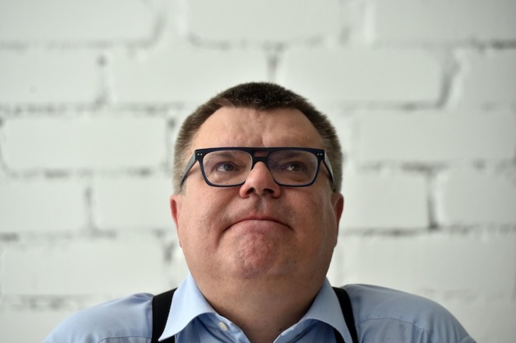 El banquero bielorruso Viktor Babaryko. (Sergei GAPON / AFP)