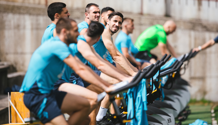 Errekuperazio lanaren garrantzia areagotu da Liga amaiera berezi honetan. (SDEibar)