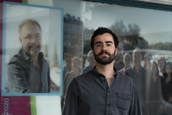 Iker Etchepare hautagai baionarra. (Guillaume FAUVEAU)