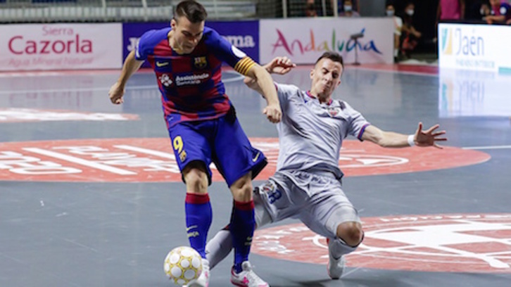 El Levante ha dado la gran campanada, al eliminar al vigente campeón, el Barcelona. (LNFS)