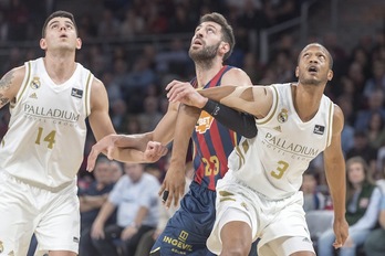 Partido del pasado curso entre Baskonia y Real Madrid (Juanan RUIZ / FOKU)