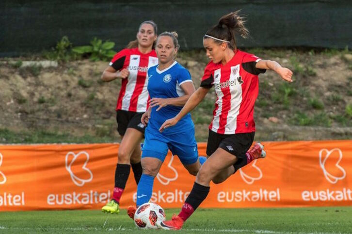 Jone Ibáñez no ha podido jugar desde que se lesionó el pasado mes de octubre. (Athletic Club)