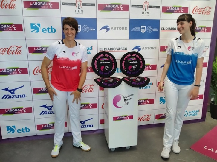 Maite Ruiz de Larramendi, en la presentación de las finales (MASTER CUP)