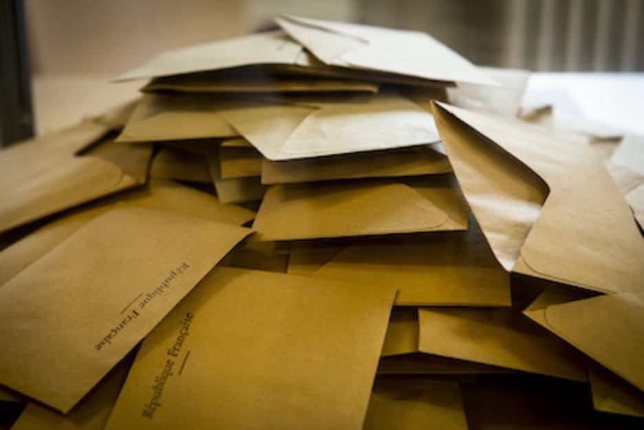 2014ko bozetan baino jende gutiago bozkatu du arratsaldeko 17.00etan. © Guillaume Fauveau