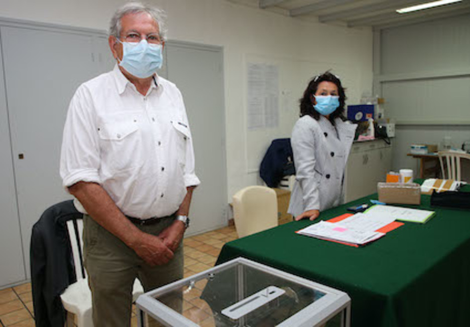 Jean-Louis Fournier Azkaineko auzapeza. © Bob Edme