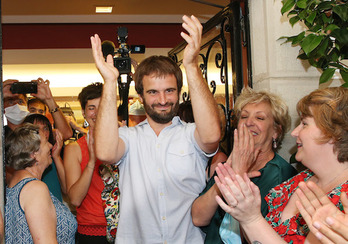 Eneko Aldana a gagné 600 voix entre les deux tours. © Bob EDME
