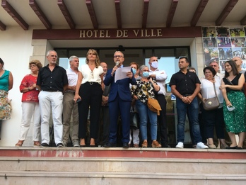 Le soir du 28 juin, à Hendaye. (DR)