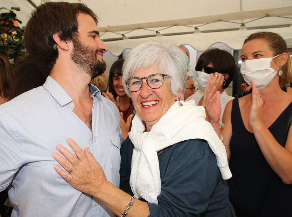 Eneko Aldana félicité par sa mère… © Bob EDME