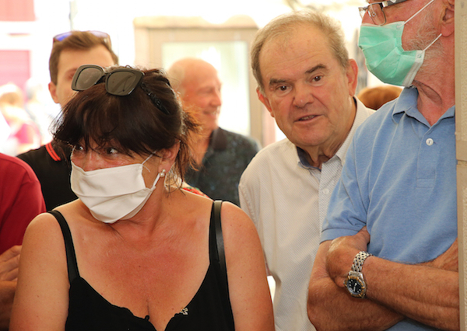 Le socialiste Georges Labazée a assisté à la victoire de la gauche à Ciboure. © Bob EDME 