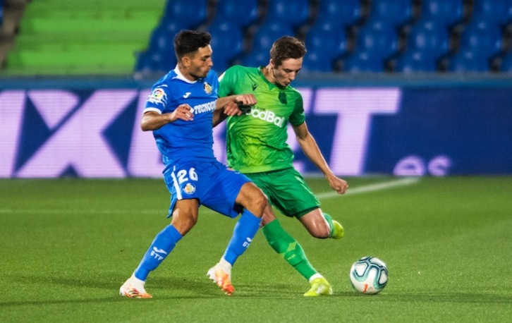 El debutante Pacheco con Hugo Duro. (LA OTRA FOTO)