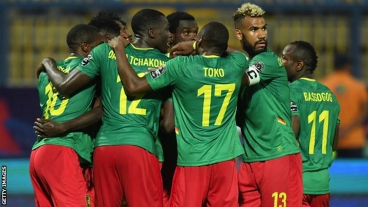 Los jugadores de Camerún serán los anfitriones. (NAIZ)