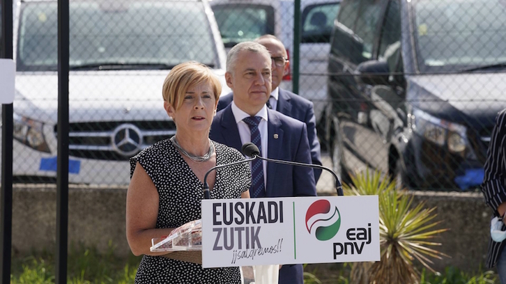 Tapia y Urkullu, hoy en Gasteiz. (EAJ-PNV)