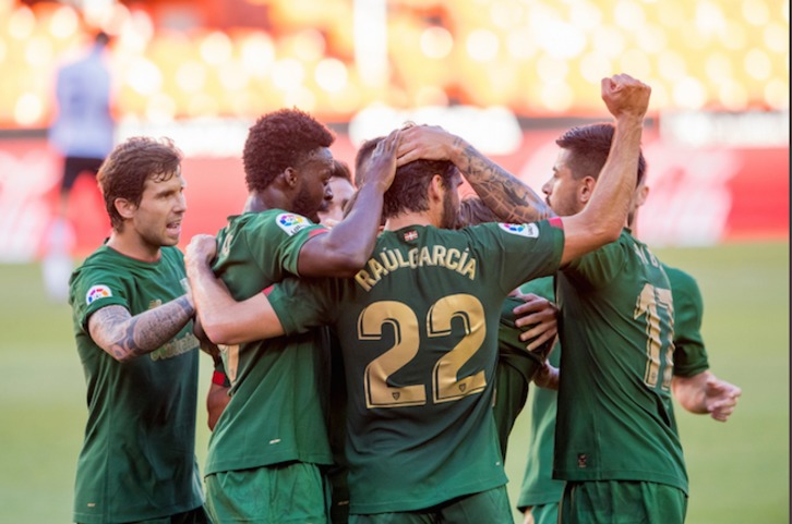 Raúl García ha liderado la victoria con sus goles. (@AthleticClub)