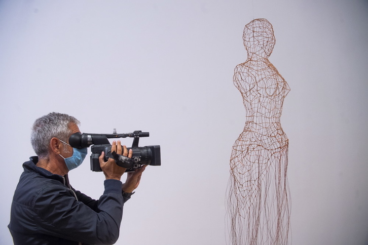 Una de las obras que se une a la colección de la pinacoteca. (Luis JAUREGIALTZO / FOKU)