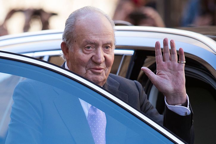 Juan Carlos I, rey emérito. (Jaime REINA/AFP)