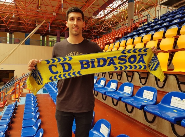 Bonanno ya conoce las gradas de Artaleku (CD BIDASOA)