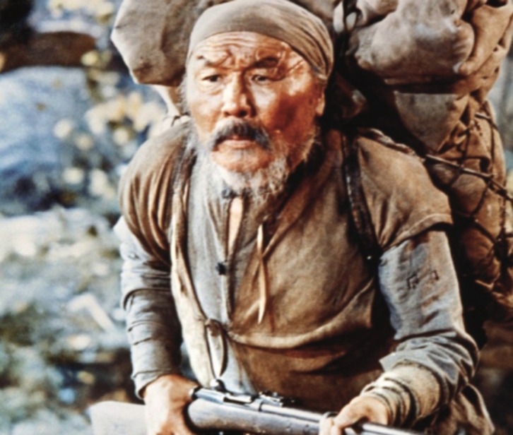 Dersu Uzala (Maksim Munzuk), el cazador de la taiga siberiana. (NAIZ)