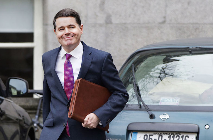 El irlandés Paschal Donohoe presidirá el Eurogrupo. (Paul FAITH / AFP) 