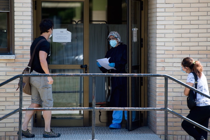 Dos de los nuevos casos corresponden al brote de Tutera. (Iñigo URIZ / FOKU)