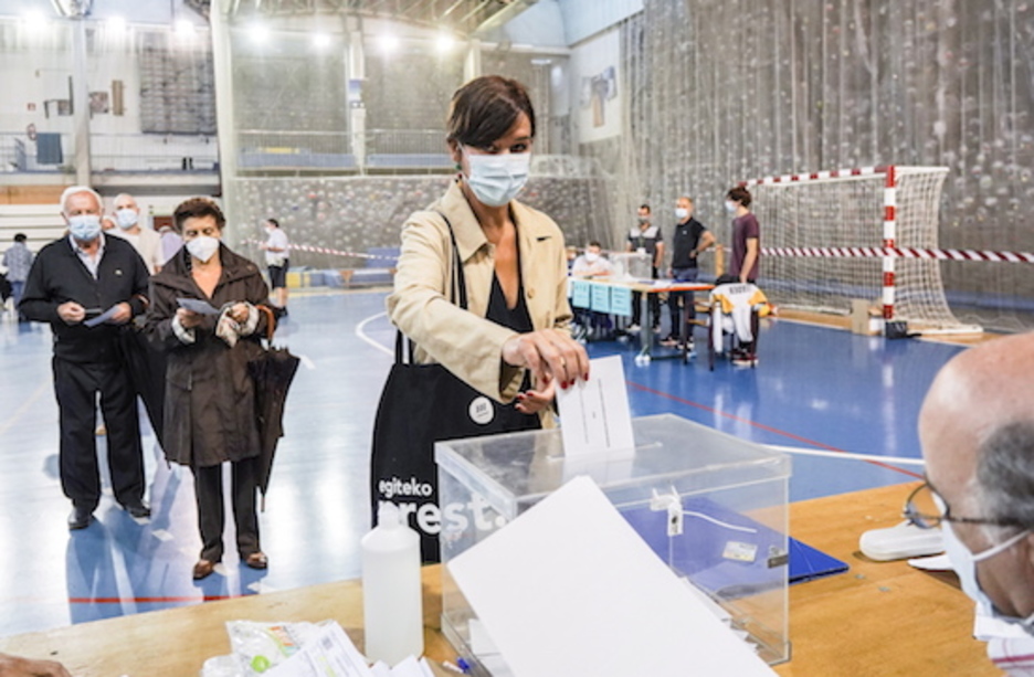 Jasone Agirre (EH Bildu) Durangon. (Marisol RAMIREZ/FOKU) Jasone Agirre (EH Bildu) Durangon. (Marisol RAMIREZ/FOKU)