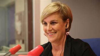Itxaso Atutxa, ante los micrófonos de Radio Euskadi. (@Boulevardeitb)