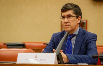 Vidal Prado, en el Congreso.