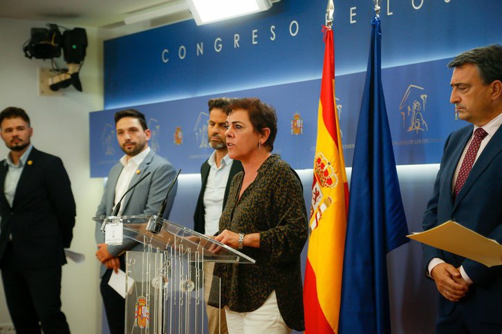 Fuerzas del Congreso han denunciado juntas este caso y exigido su investigación. (@MertxeAizpurua)