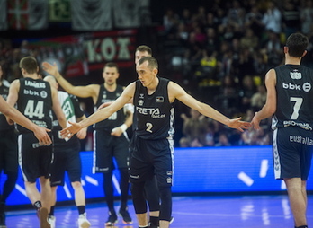 Bilbao Basket tendrá rivales en la BCL con amplia tradición baloncestística continental. (Luis JAUREGIALTZO/FOKU)