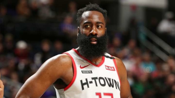 James Harden, en un partido de esta temporada. (NBA)