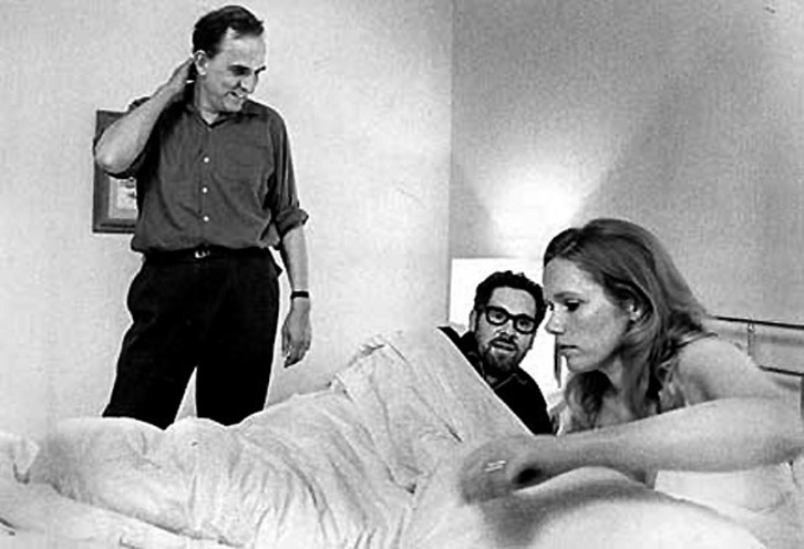 Bergman dirige a Ullmann y Josephson en 'Secretos de un matrimonio'. (NAIZ)