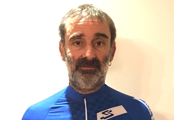 Alberto Vallés ha superado el reto en Muskiz y ya piensa en otro en 2021, si la salud acompaña. (NAIZ)