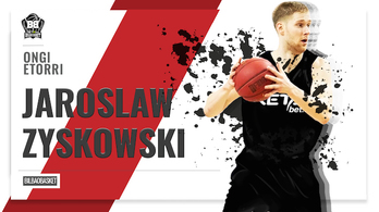 Imagen con la que Bilbao Basket ha hecho oficial el fichaje de Zyskowski. (CD BILBAO BASKET)