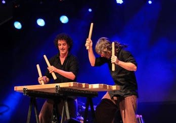 Oreka TX euskal taldea Trinitate Plazan izango da. (NAIZ)