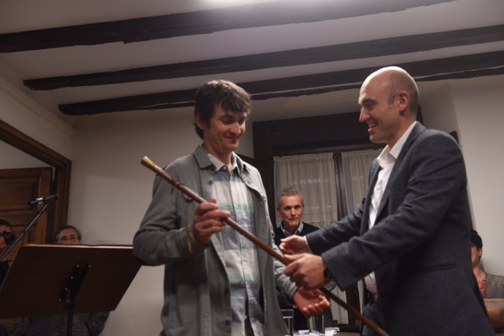 Acto de constitución de Itsaso como municipio. (Jon URBE / FOKU)