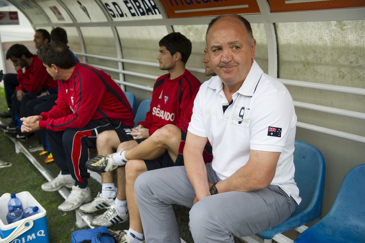 Manix Mandiola ha hecho un buen trabajo pero le ha faltado la guinda del ascenso (Juanan RUIZ/FOKU)