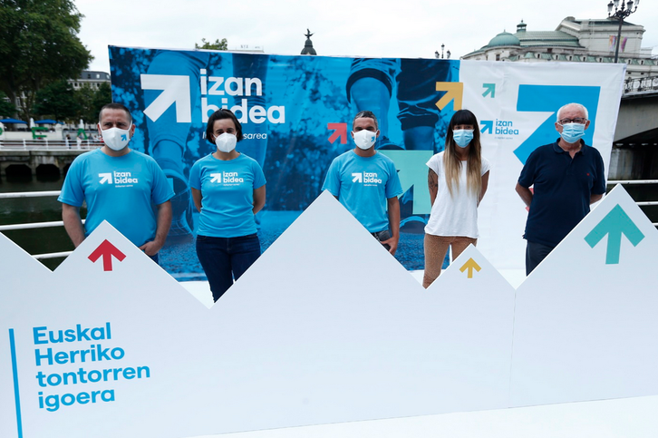 Urriaren 3an egingo duen ekimena aurkeztu du Sarek. (Aritz LOIOLA/FOKU).