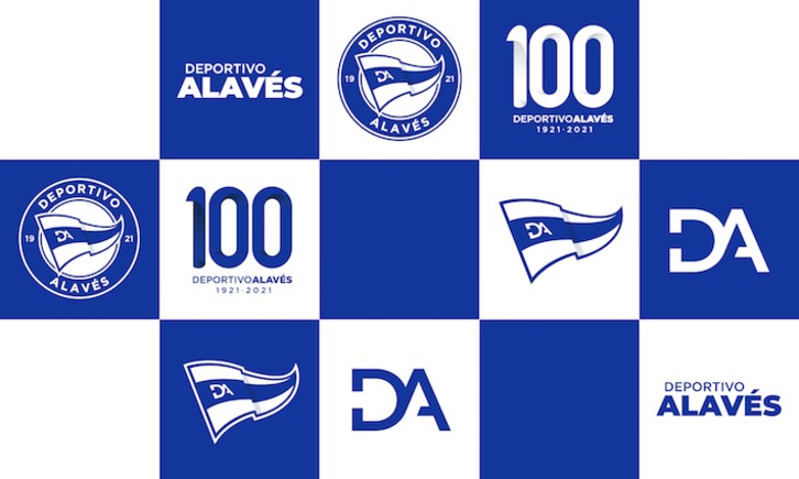 Nueva imagen corporativa del club gasteiztarra. (DEPORTIVO ALAVÉS)