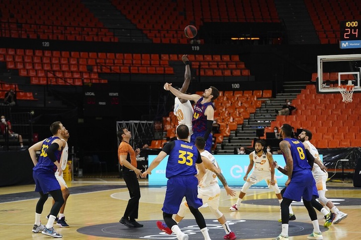 La finalísima liguera será a su vez la semifinal del Baskonia para dar inicio a la campaña 2020/21. (M. POZO / ACB PHOTO)
