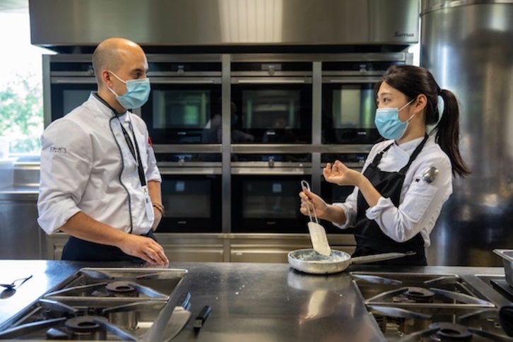 Basque Culinary Centerrek berrikuntza handiak ezarri ditu ikasturte berriari begira. (BCC)