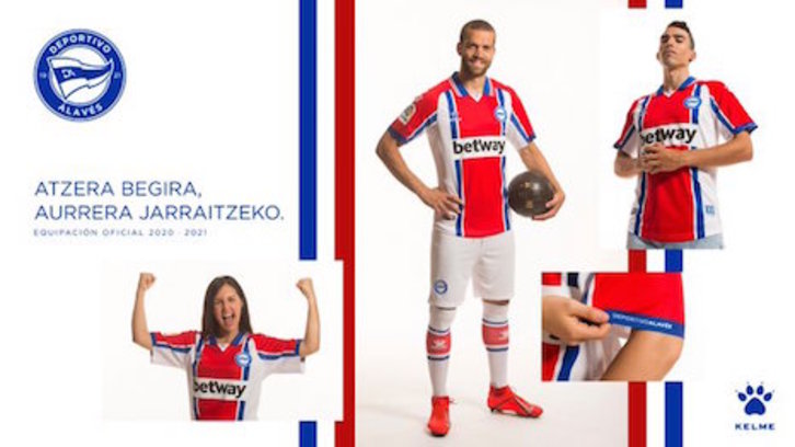 Así será la tercera equipación del Alavés para la próxima temporada. (Twitter ALAVÉS)