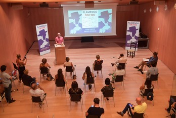 La programación completa del festival ha sido presentada en Baluarte. (Idoia ZABALETA / FOKU)