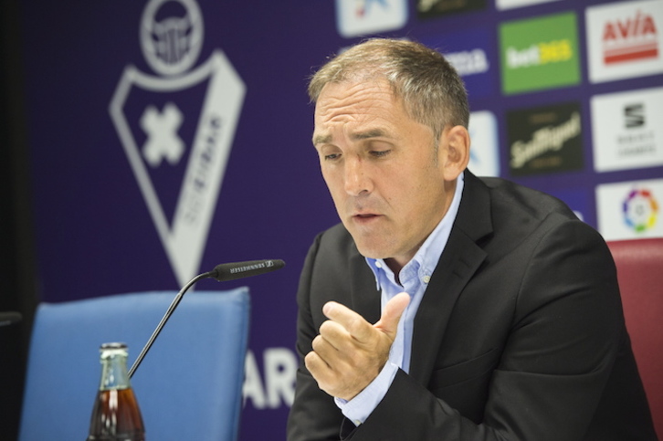 Garagarza cumplirá una década como Director deportivo del Eibar. (Monika DEL VALLE/FOKU)
