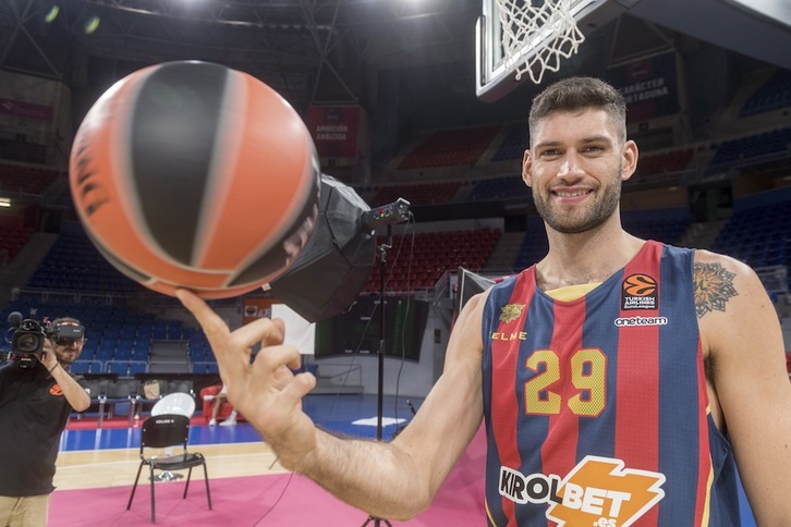 Patricio Garino deja la puerta abierta de volver algún día a Gasteiz. (Juanan RUIZ / FOKU)