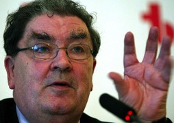  John Hume. (CESAR RANGEL-AFP) 